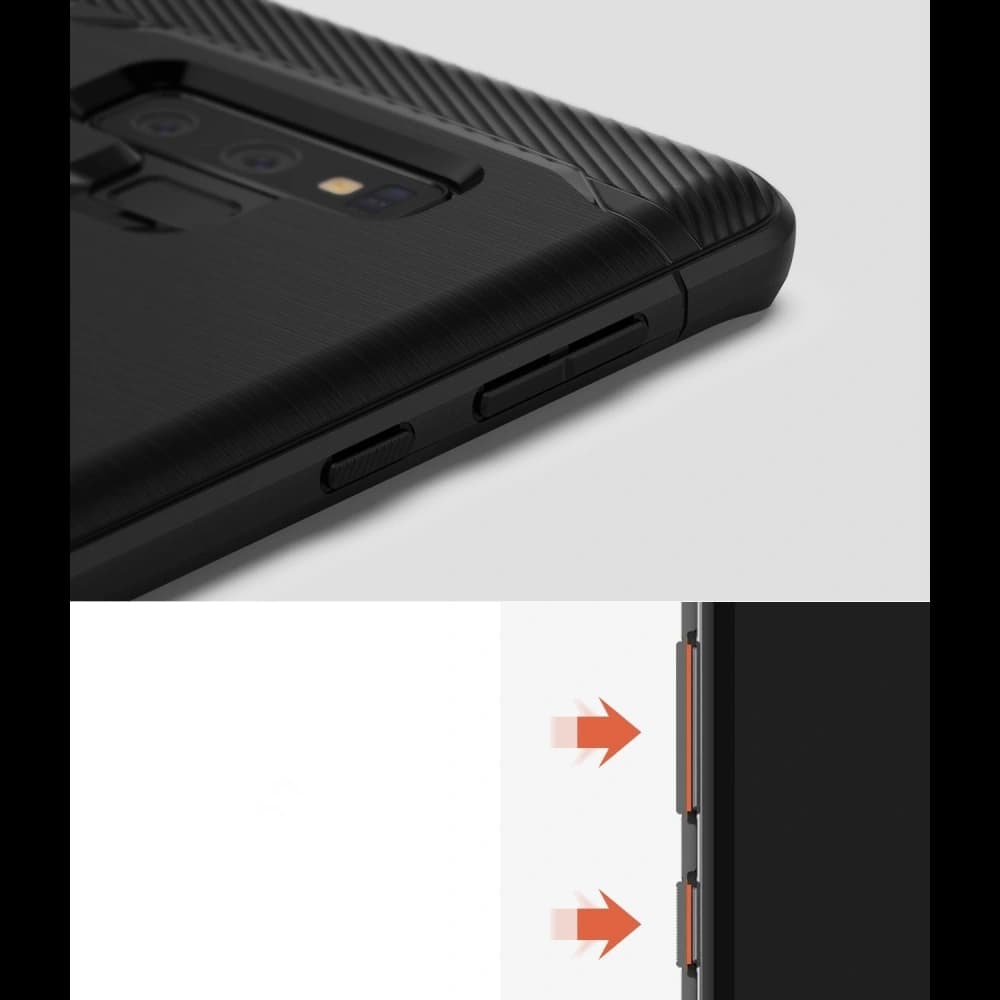 Case Ringke Onyx Samsung Galaxy Note 9 Schwarz - 2