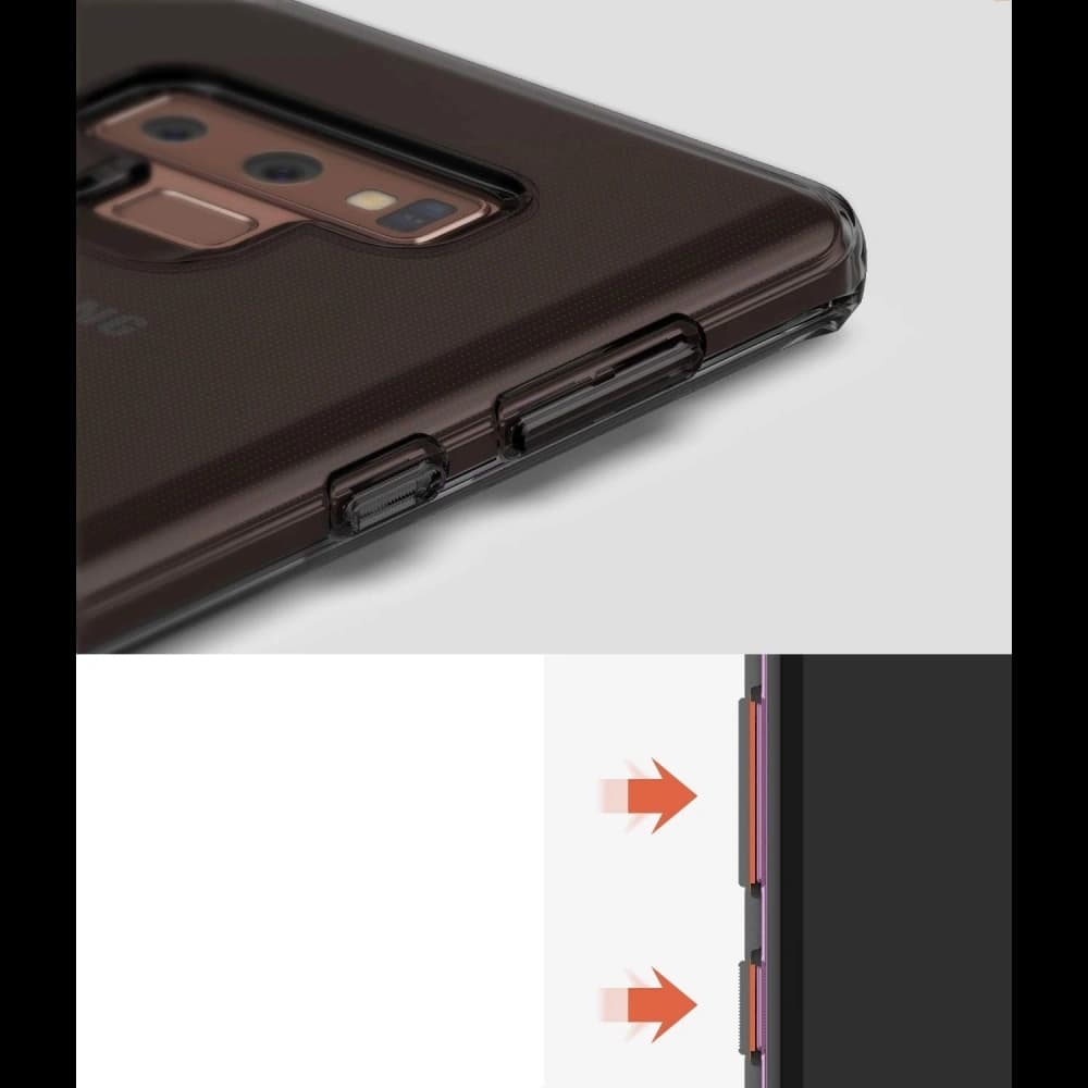 Case Ringke Air Samsung Galaxy Note 9 Smoke Black - 5