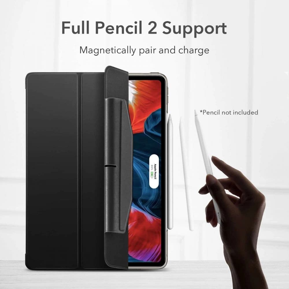 ESR Ascend Trifold & Tempered Glass Apple iPad Pro 12.9 2021 Rose Gold - 6