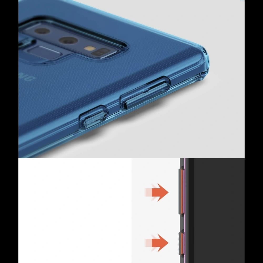 Case Ringke Air Samsung Galaxy Note 9 Aqua Blau - 5