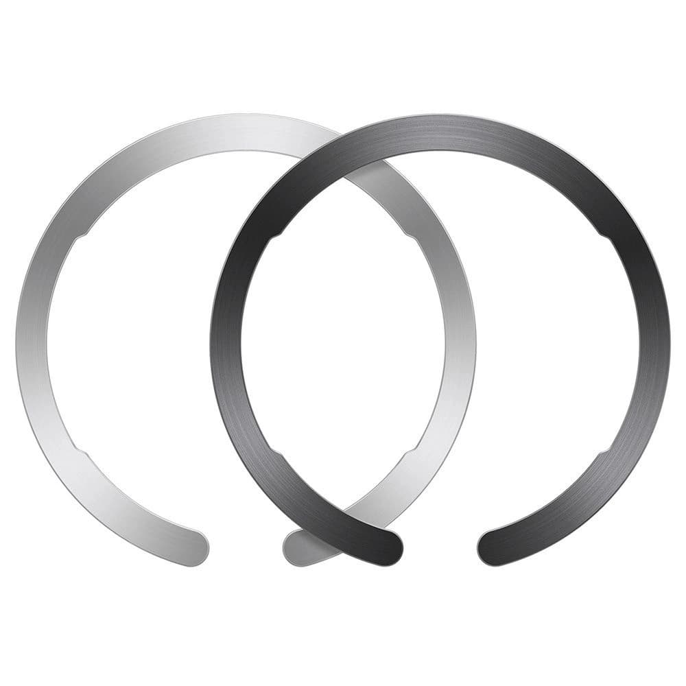 ESR Magnetische Ringe Halolock MagSafe Universal Magnetischer Ring Schwarz & Silber - 1