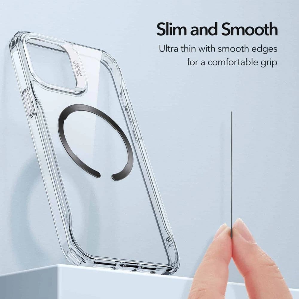 ESR Magnetische Ringe Halolock MagSafe Universal Magnetischer Ring Schwarz & Silber - 4