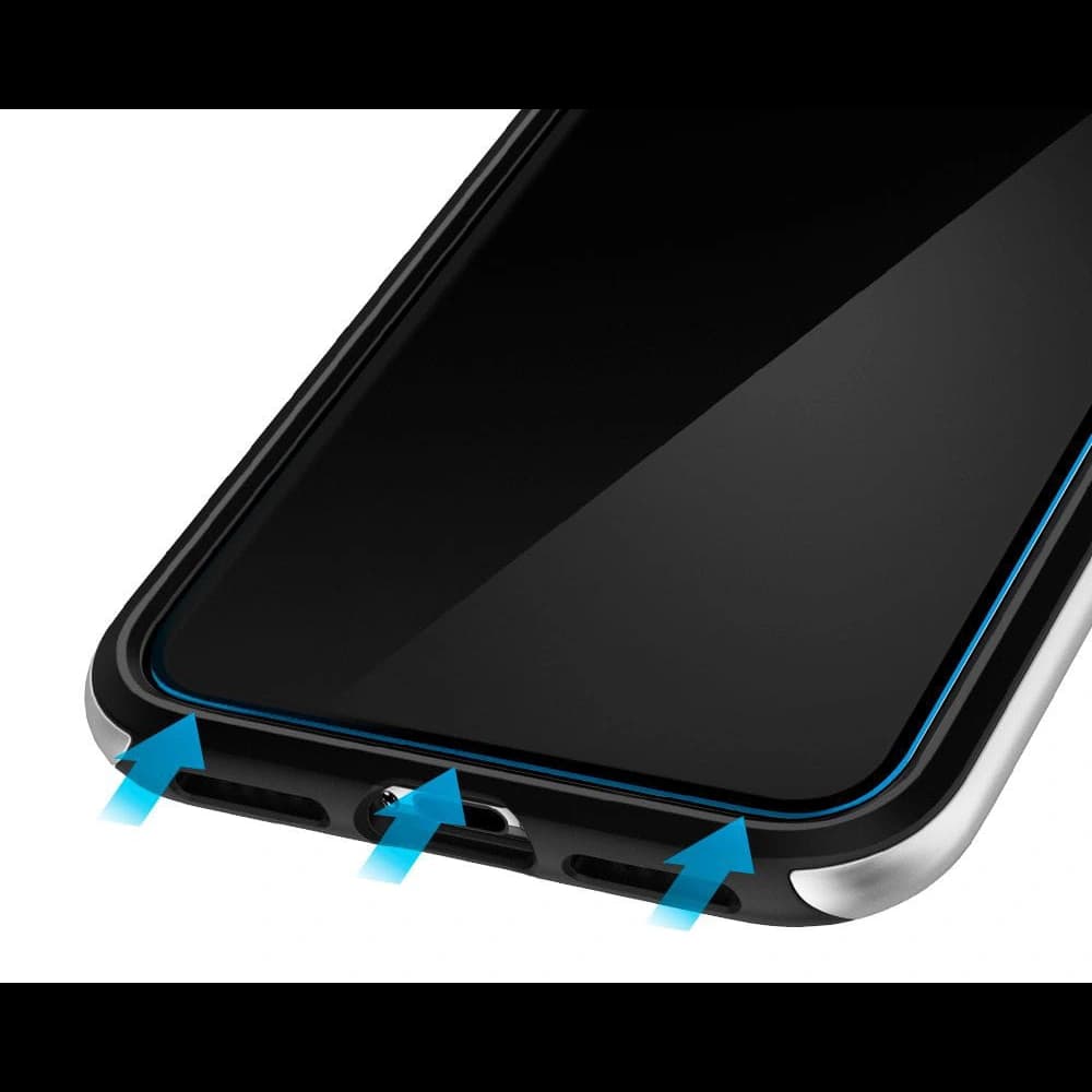 Gehärtetes Glas Spigen GLAS.tR AlignMaster Apple iPhone 11 Datenschutz - 4