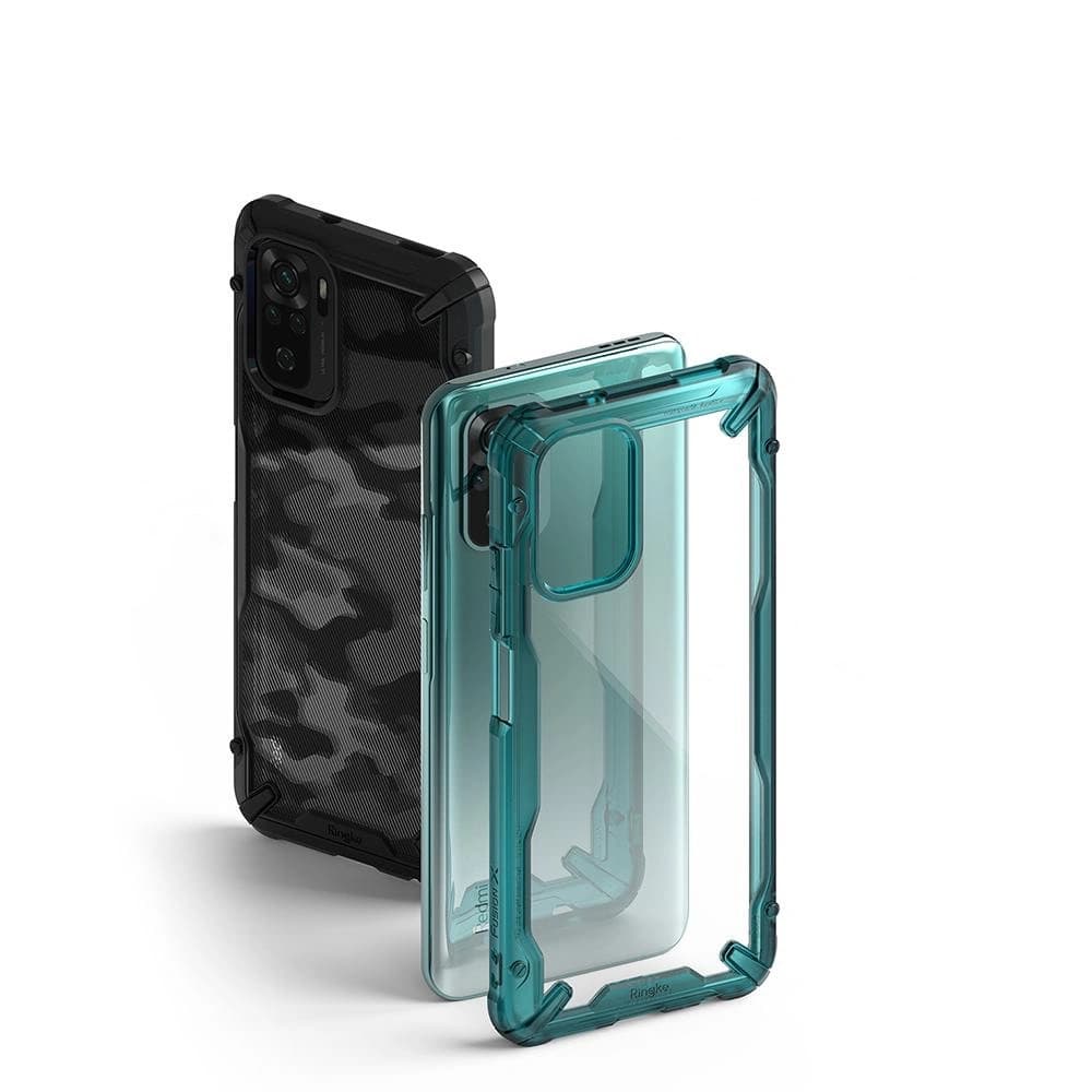 Ringke Fusion-X Design Redmi Note 10/10S Camo (Moro) Black - 2