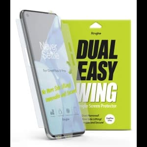 Folia hydrożelowa Ringke Dual Easy Wing Full Cover OnePlus 9 Pro [2 PACK]