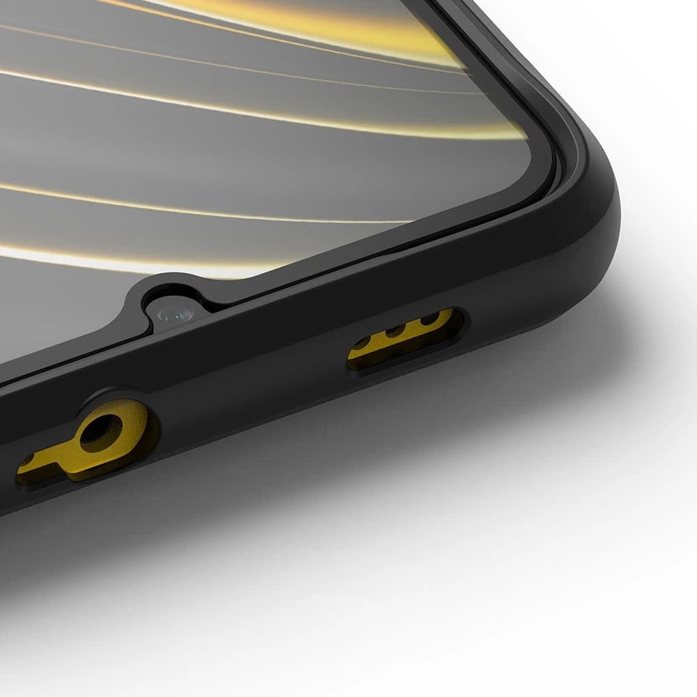 Ringke Gehärtetes Glas ID Glas Pocophone M3 Full Cover - 9