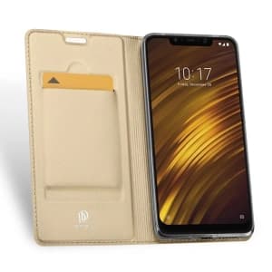 Case DuxDucis SkinPro Pocophone F1 Gold