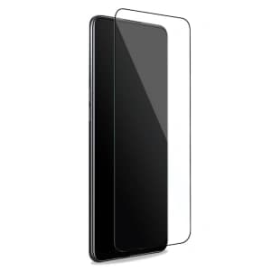 PURO Rahmen gehärtetes Glas Oppo A94 5G (schwarzer Rahmen)
