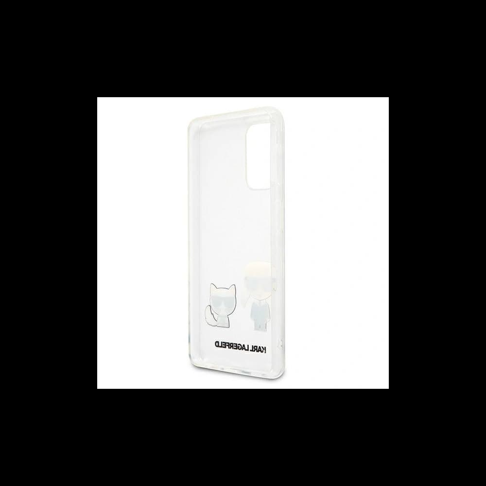 Karl Lagerfeld Samsung Tasche KLHCA32CKTR Galaxy A32 5G Hartschalenkoffer Transparent Karl & Choupette - 7