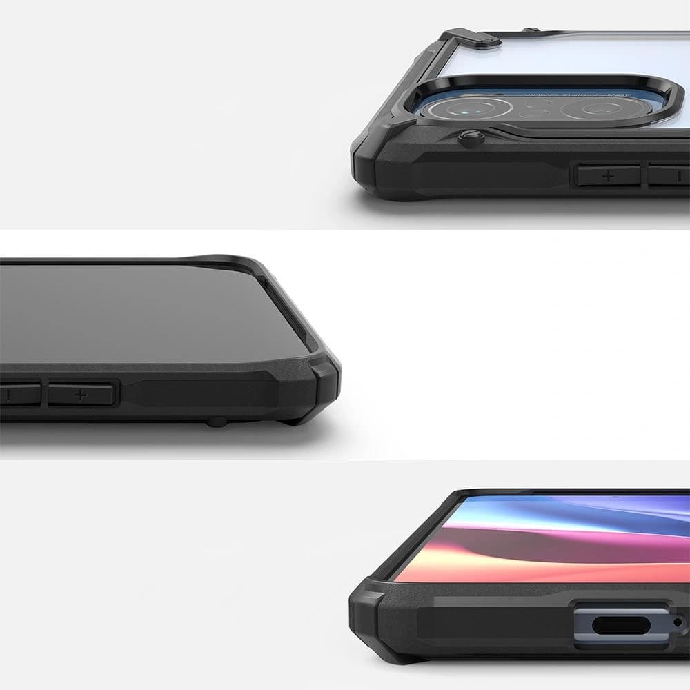 Ringke Fusion-X Xiaomi Mi 11i/Mi 11X/Pocophone F3/Redmi K40/K40 Pro/K40 Pro Plus Black - 4