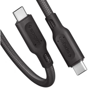 Spigen USB-C Kabel Essential C11C1 PD 60W QC3.0 150cm Gunmetal
