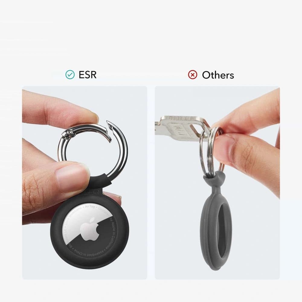 ESR Cloud Apple AirTag Black & Black - 6