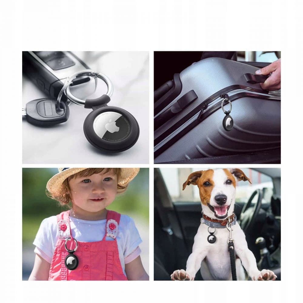 ESR Cloud Apple AirTag Red & Black - 8