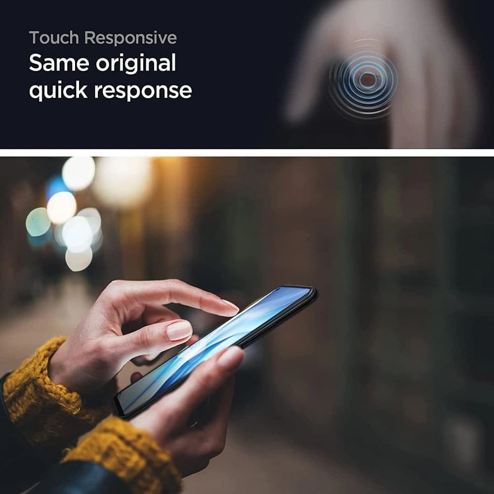 Spigen Xiaomi Gehärtetes Glas GLAS.tR Slim Mi 11 Lite LTE/5G [2 PACK] - 4