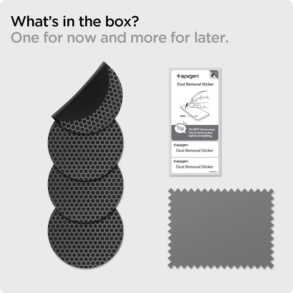 Spigen Airskin Apple AirTag Carbon Black [4+4 PACK] - 14