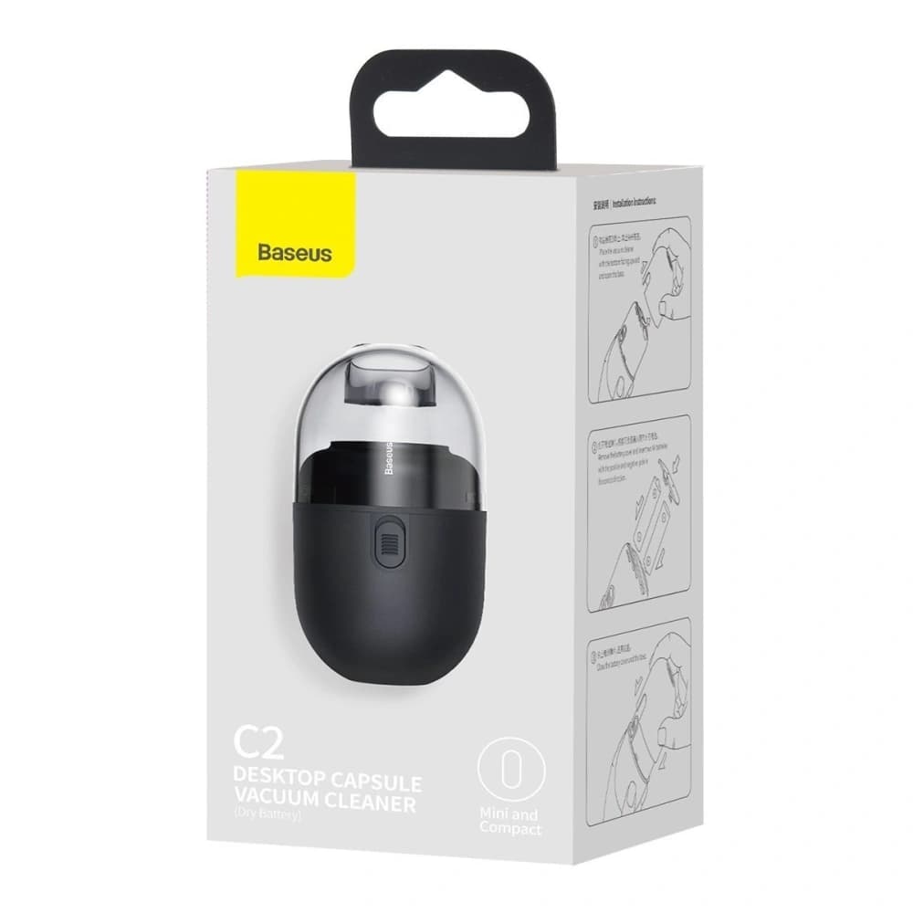 Baseus Capsule C2 Vacuum Cleaner, 700Pa (black) - 3