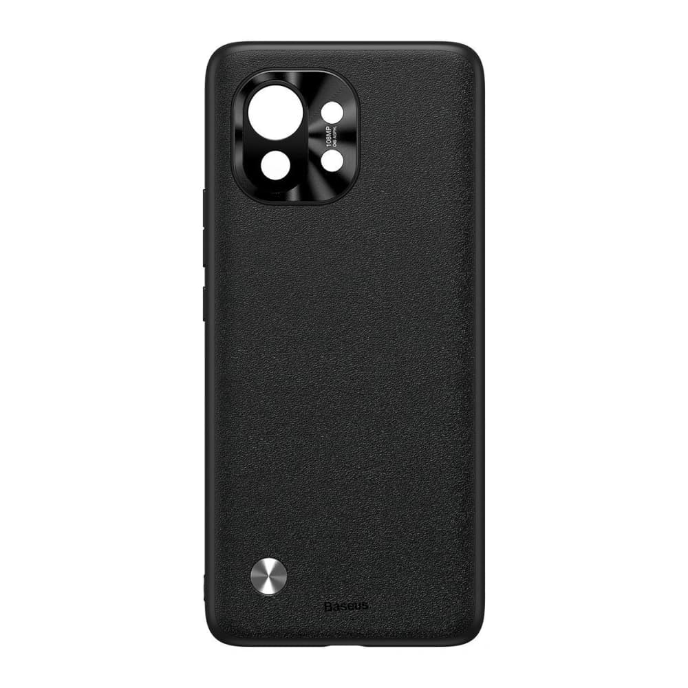 Baseus Xiaomi Case Alloy Leder Mi 11 (schwarz) - 1