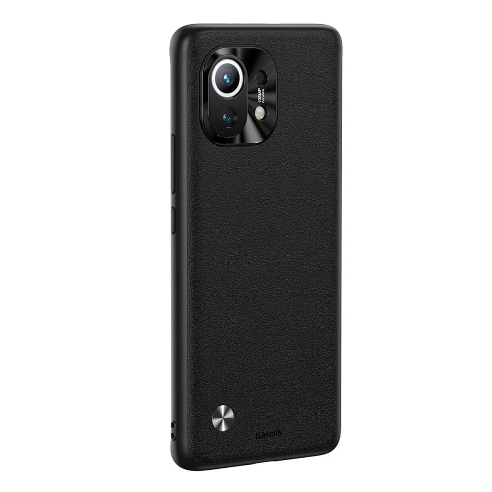 Baseus Xiaomi Case Alloy Leder Mi 11 (schwarz) - 4