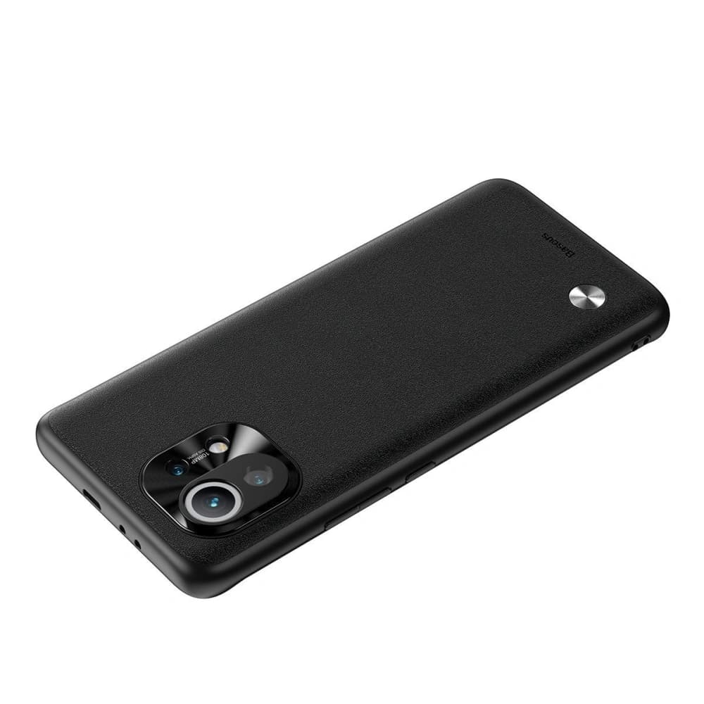 Baseus Xiaomi Case Alloy Leder Mi 11 (schwarz) - 5