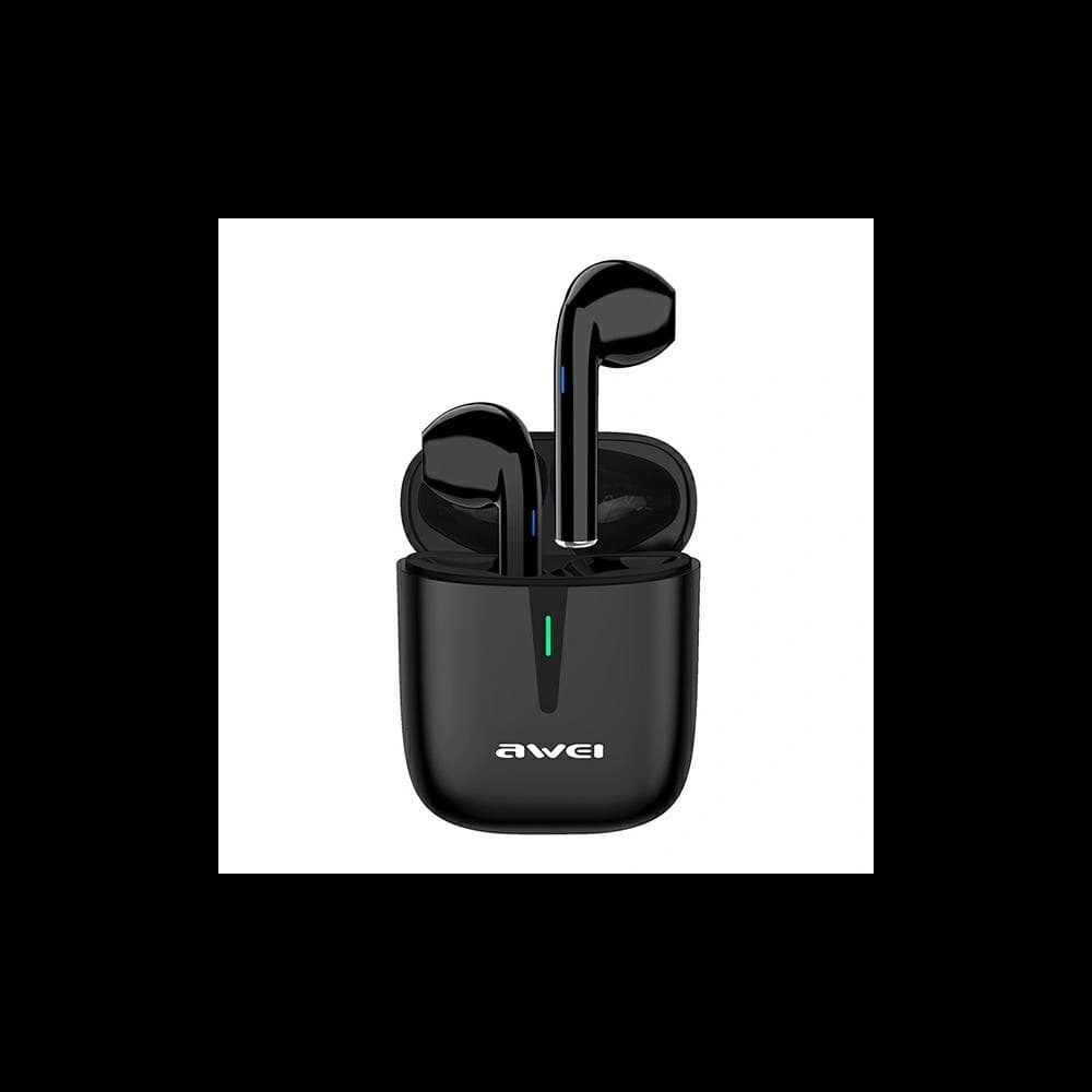 AWEI earphones Bluetooth 5.0 T21 TWS black - 1