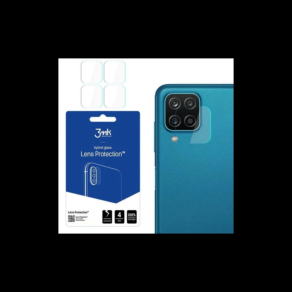 3MK Lens Protection Samsung Galaxy M12 [4 PACK] - 1
