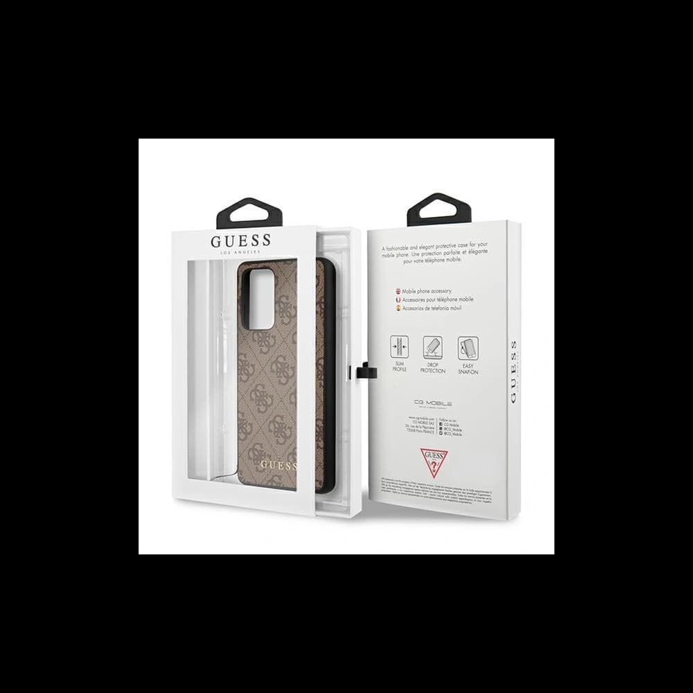 Guess GUHCA72GF4GBR Samsung Galaxy A72 brown hard case 4G Charms Collection - 8