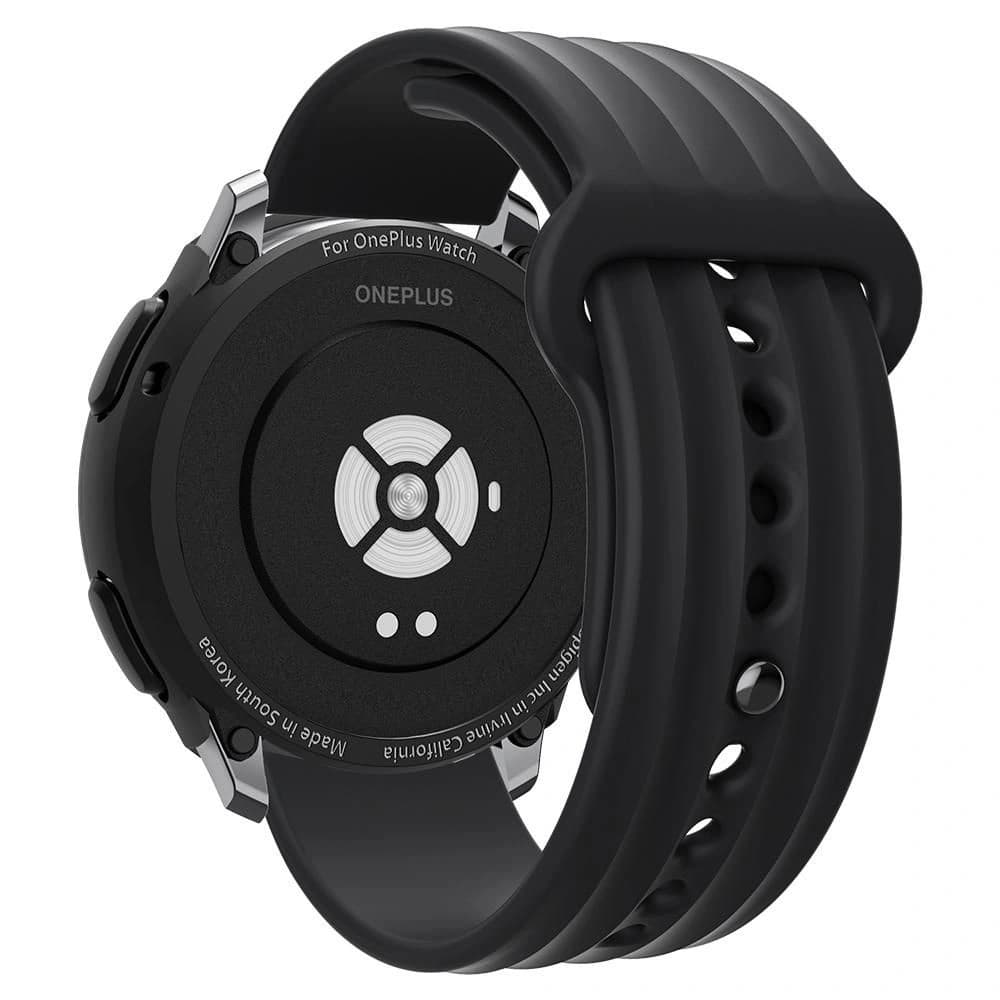 Spigen OnePlus Gehäuse Liquid Air Watch Mattschwarz - 3