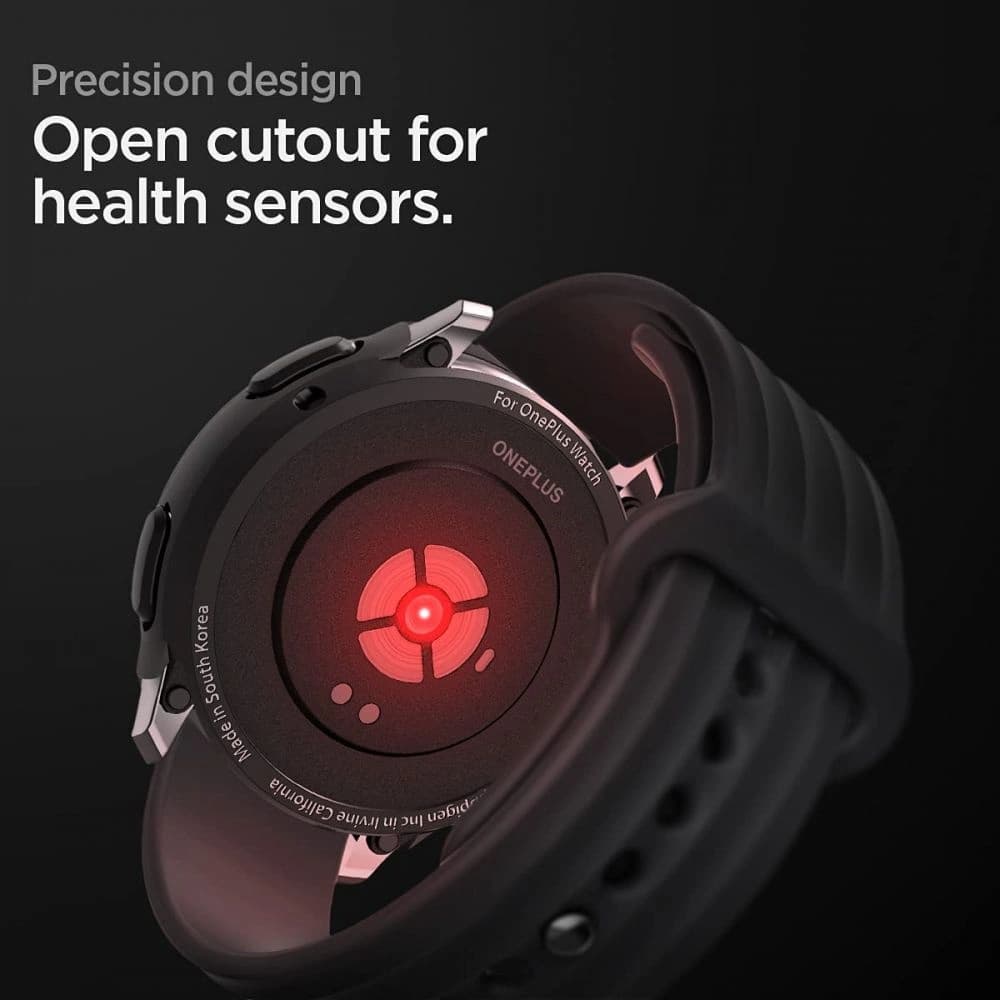 Spigen OnePlus Gehäuse Liquid Air Watch Mattschwarz - 11