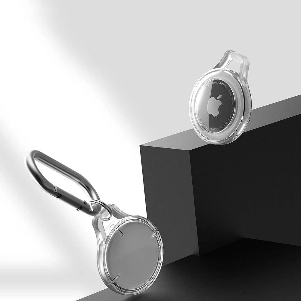 Ringke Slim Apple AirTag Clear [4 PACK] - 8