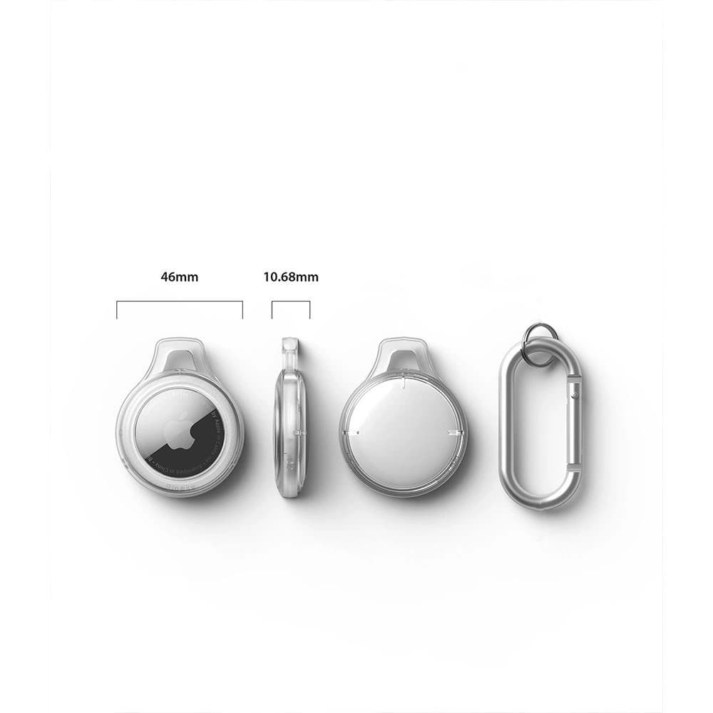 Ringke Slim Apple AirTag Clear [4 PACK] - 11