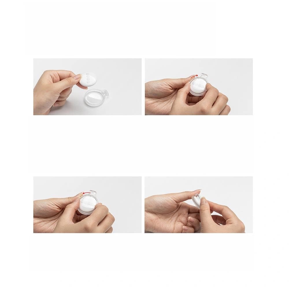 Ringke Slim Apple AirTag Clear [4 PACK] - 12