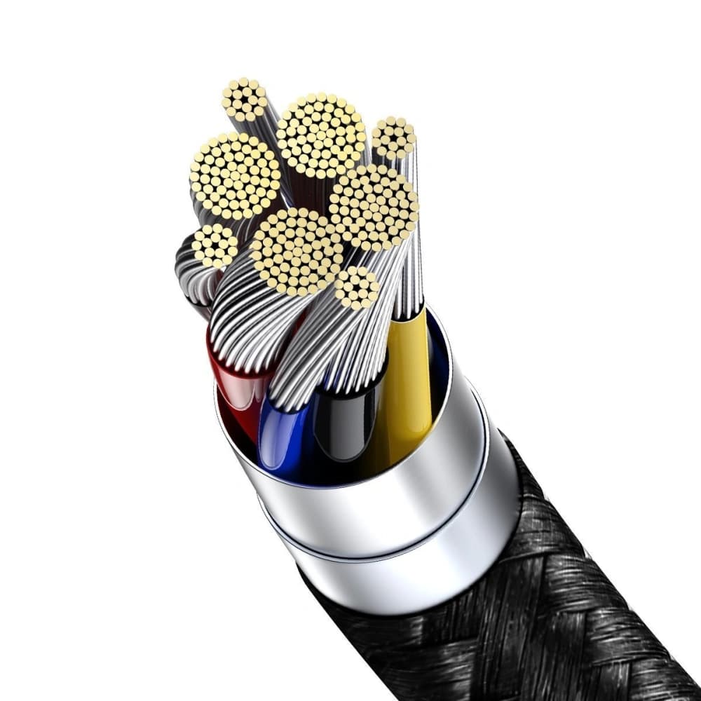 Baseus Display Cable USB-C to Type-C 100W 1m (black) - 6