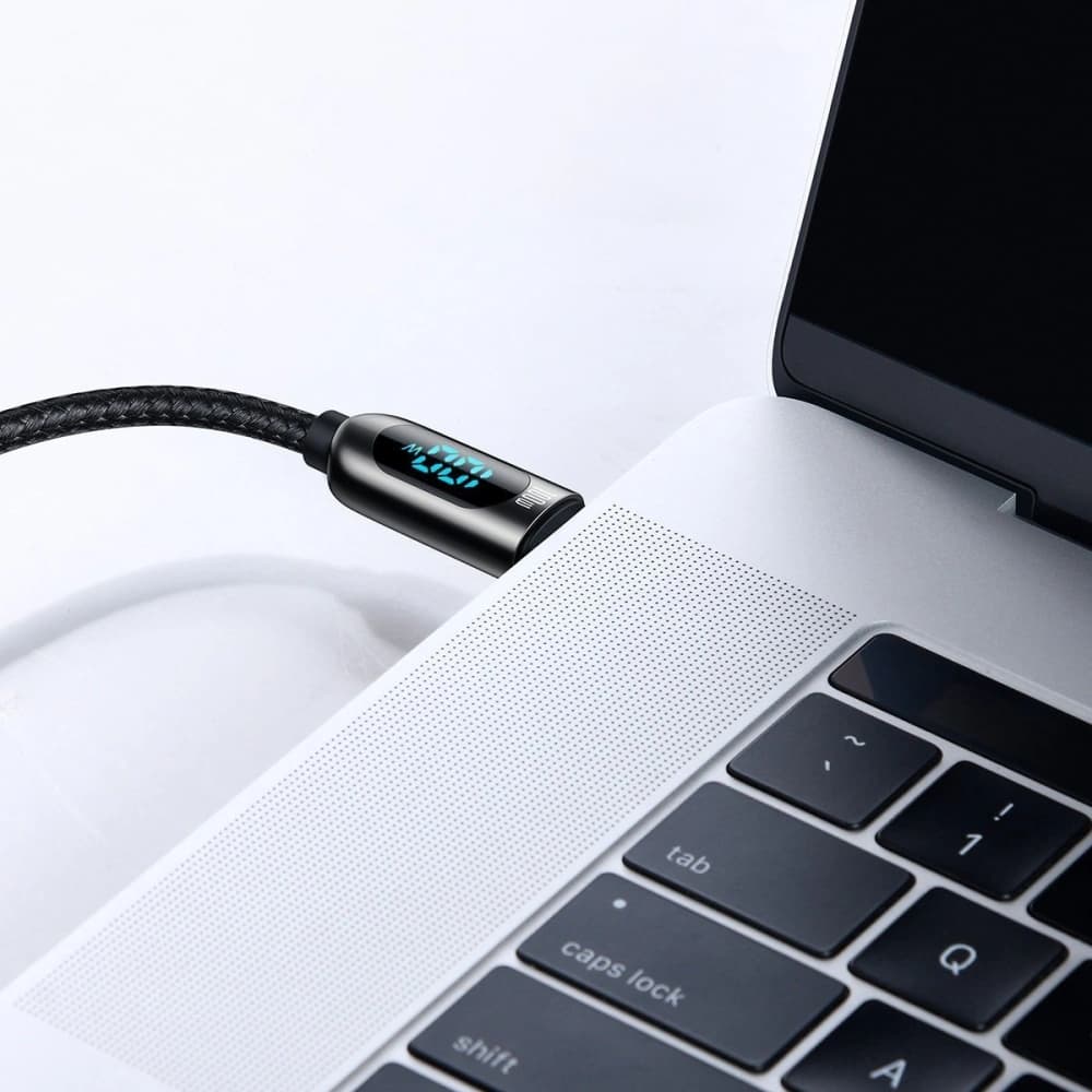 Baseus Display Cable USB-C to Type-C 100W 1m (black) - 8