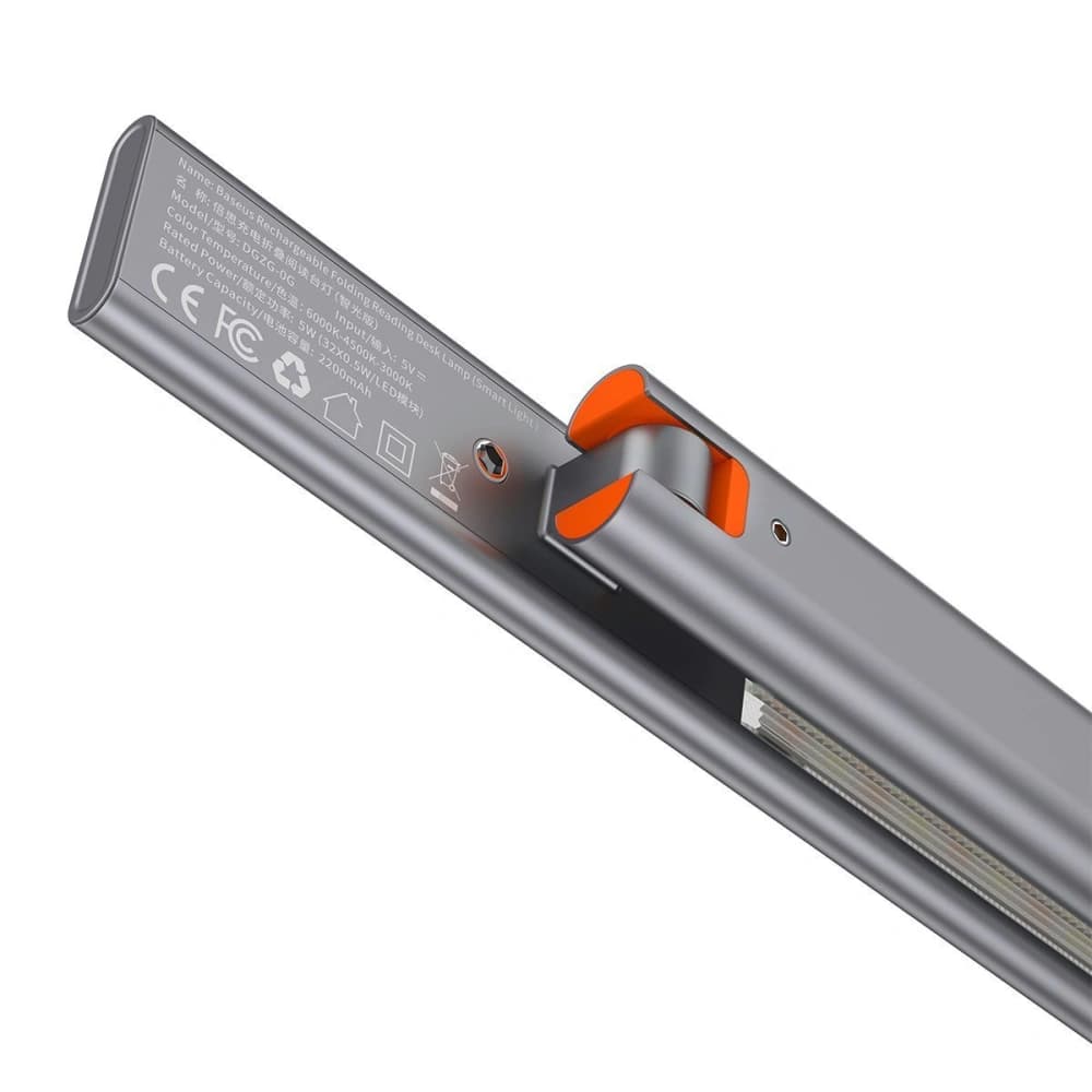 Baseus Büroleuchte Smart Eye klappbar, wiederaufladbar (grau) - 5