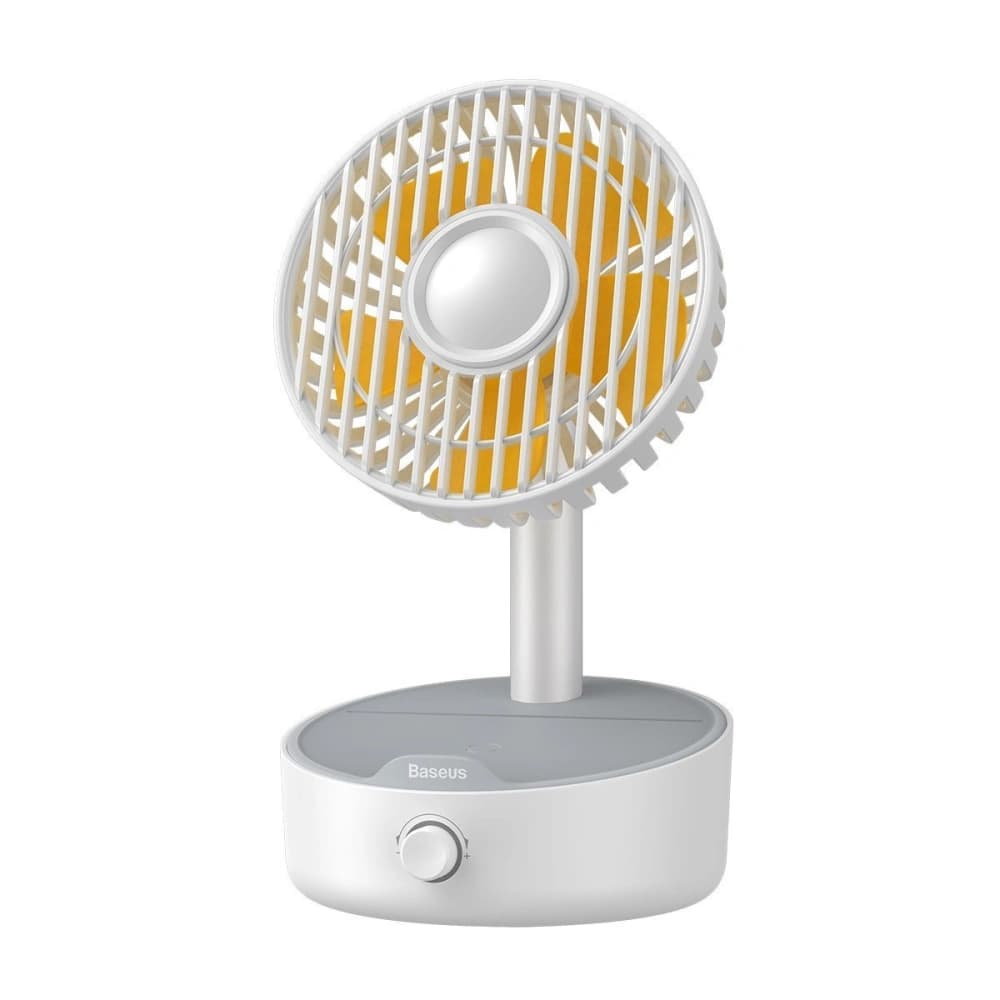 Baseus Tischventilator Hermit mit 10W induktivem Ladegerät (weiß) - 3