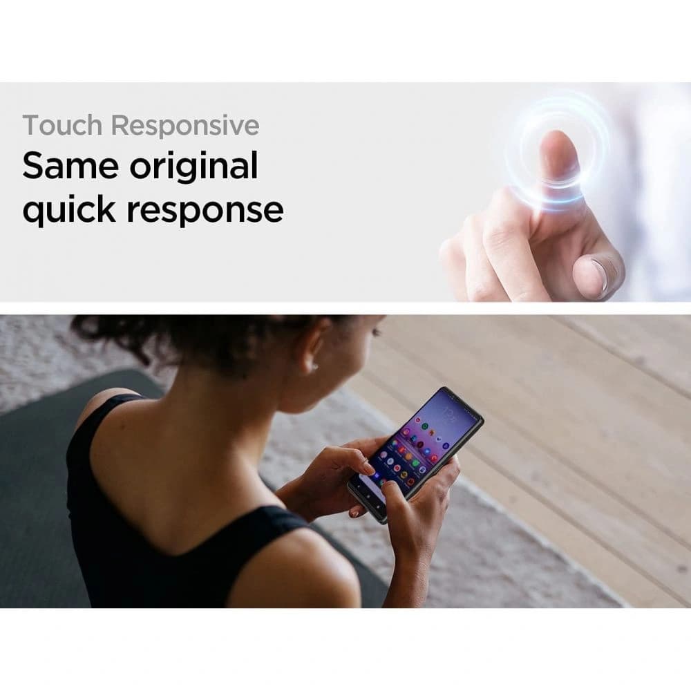 Spigen Gehärtetes Glas GLAS.tR Slim AlignMaster Sony Xperia 1 III Schwarz - 5