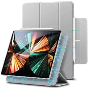 Etui ESR Rebound Magnetic Apple iPad Pro 12.9 2020/2021 (2. i 3. generacji) Silver Grey
