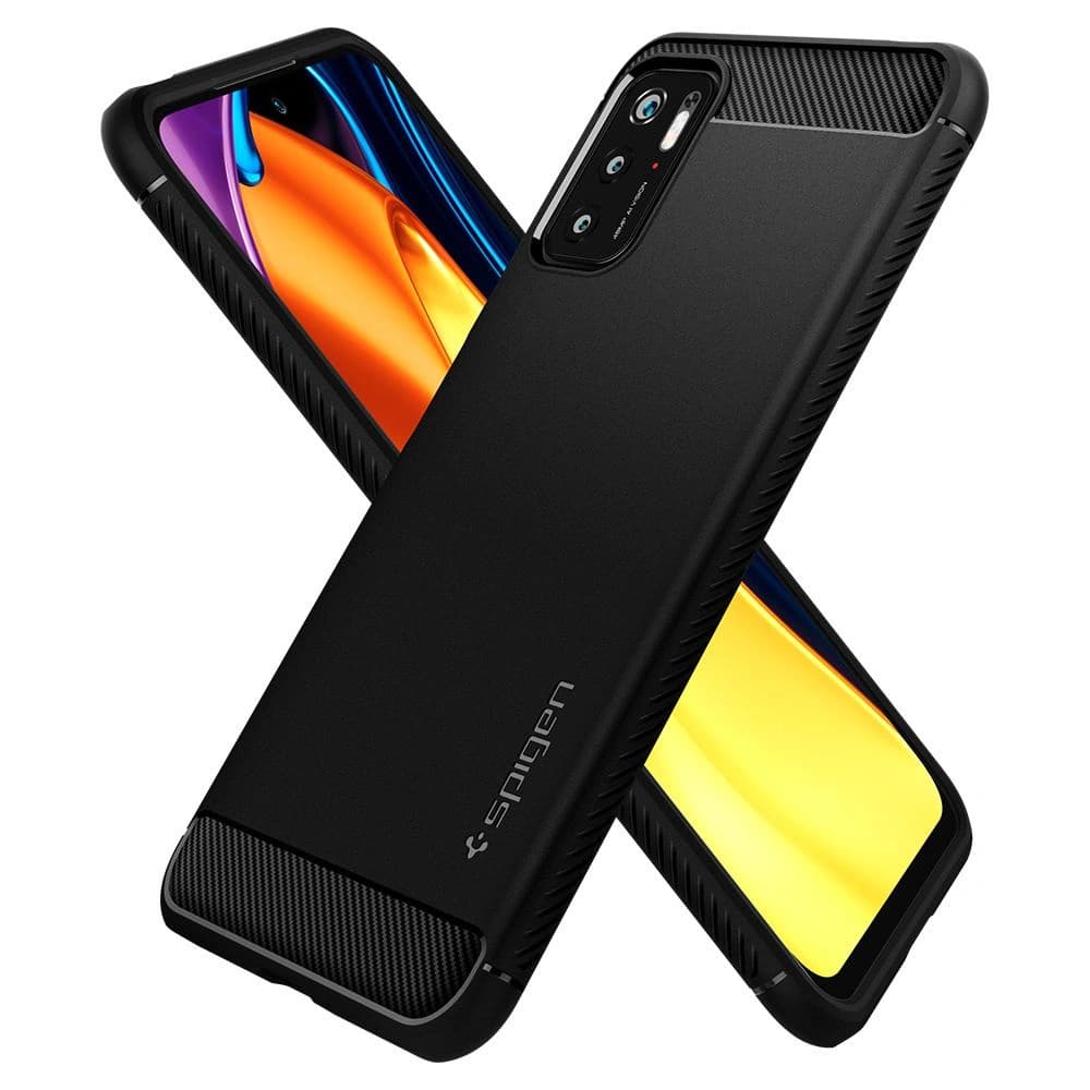 Spigen Rugged Armor Pocophone M3 Pro 5G/Redmi Note 10 5G Matte Black - 6