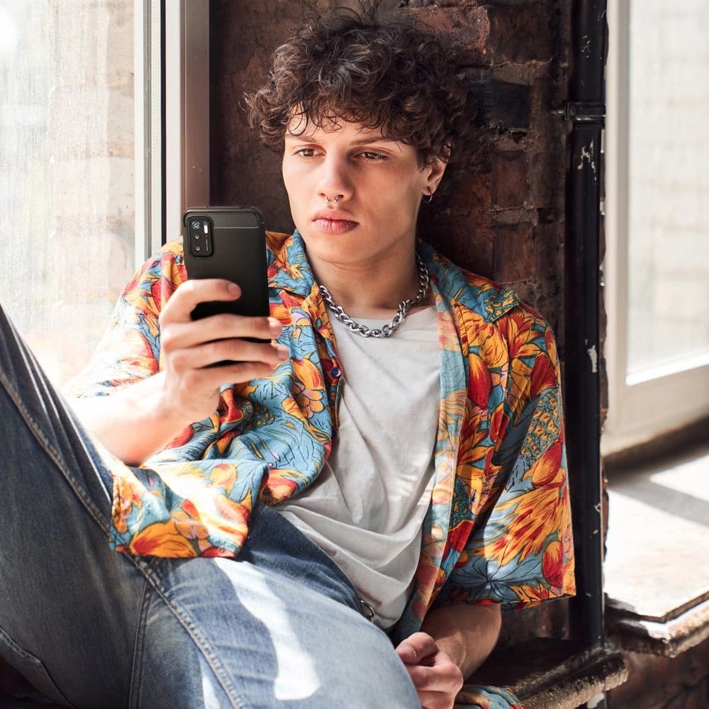 Spigen Rugged Armor Pocophone M3 Pro 5G/Redmi Note 10 5G Matte Black - 14