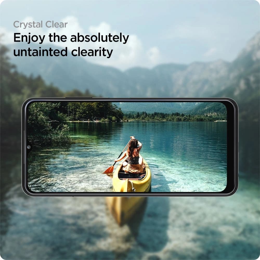 Spigen GLAS.tR Slim AlignMaster Samsung Galaxy A22 5G [2 PACK] - 6