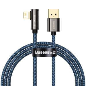 Cable USB to Lightning Baseus Legend Series, 2.4A, 1m (blue)