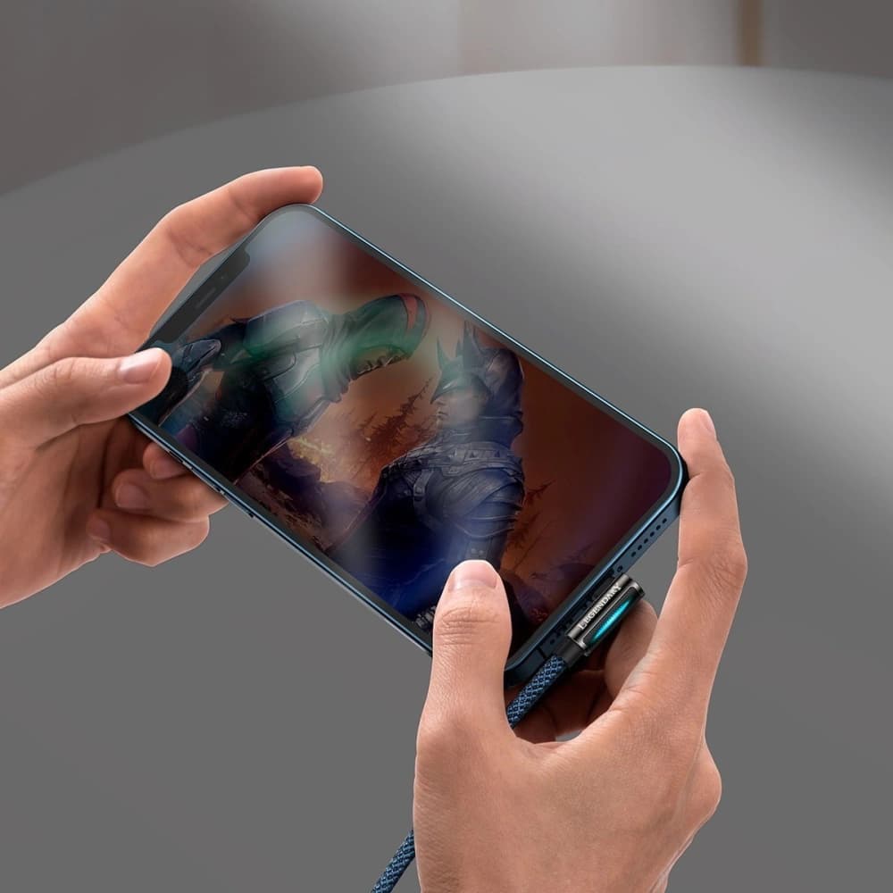 Cable USB to Lightning Baseus Legend Series, 2.4A, 1m (blue) - 7