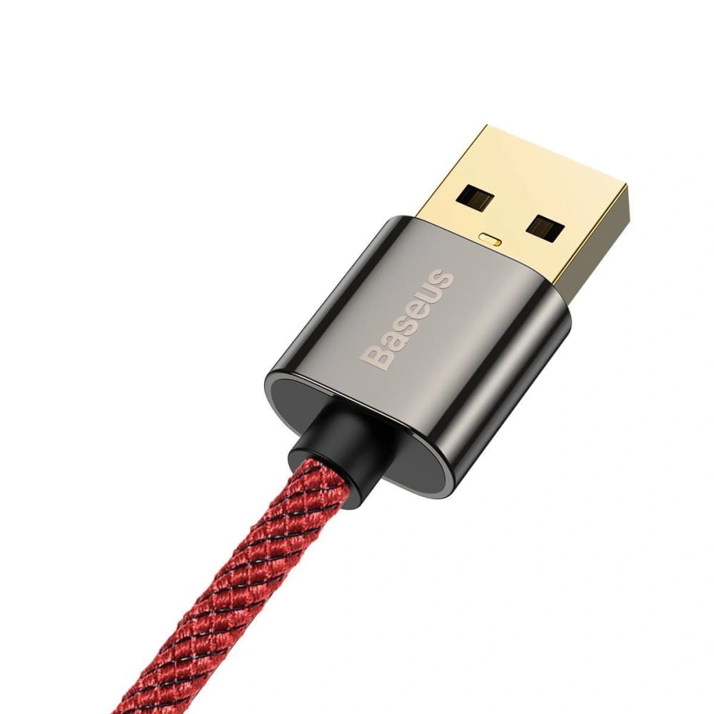 Baseus USB-zu-USB-C-Winkelkabel Legend Series, 66W, 1m (rot) - 3