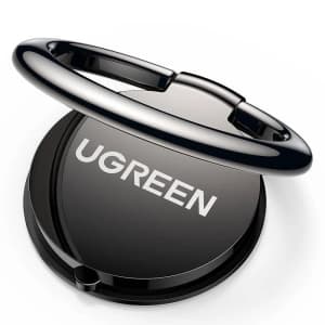 Ringhalter, Ringhalter UGREEN für Telefon (schwarz)