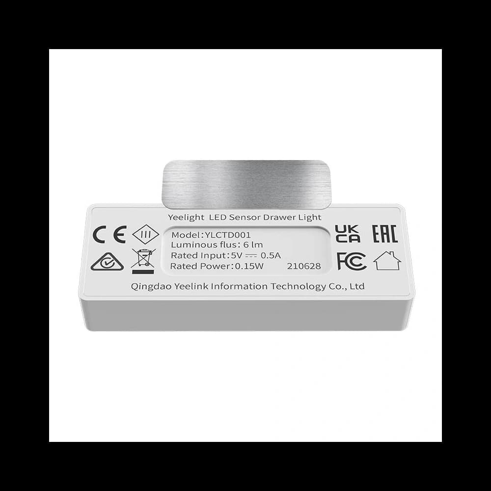 Yeelight Bewegungsmelder-Schubladenlicht LED-Sensor-Schubladenlicht (4 Stk.) - 6