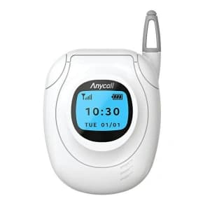 Samsung Gehäuse Galaxy Buds 2/2 Pro/Live/Pro GP-FPR190HIBWW Anycall weiß/weiß