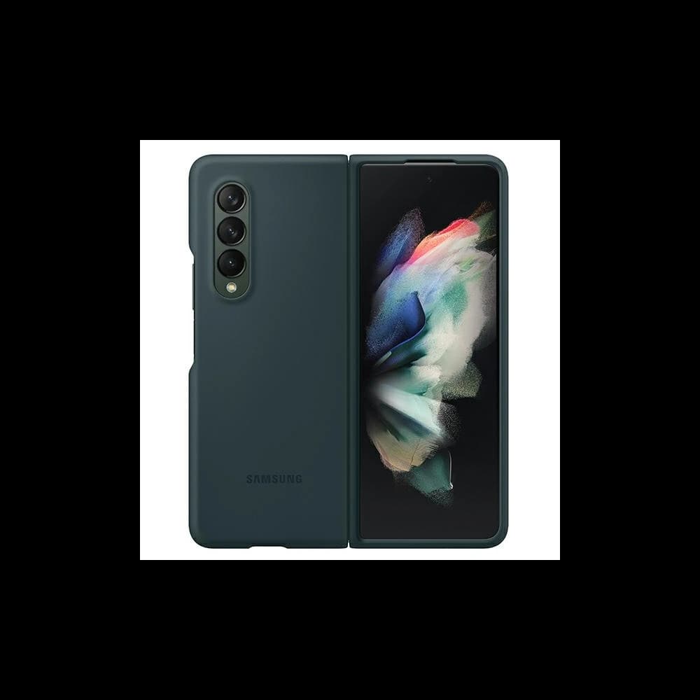 Samsung Gehäuse Galaxy Z Fold 3 EF-PF926TGEGWW grün/grün Silikonhülle - 1