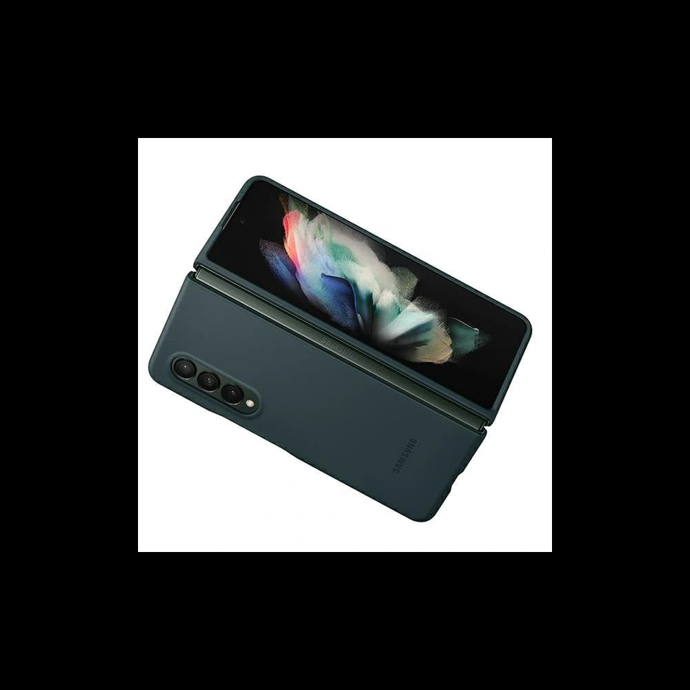 Samsung Gehäuse Galaxy Z Fold 3 EF-PF926TGEGWW grün/grün Silikonhülle - 4