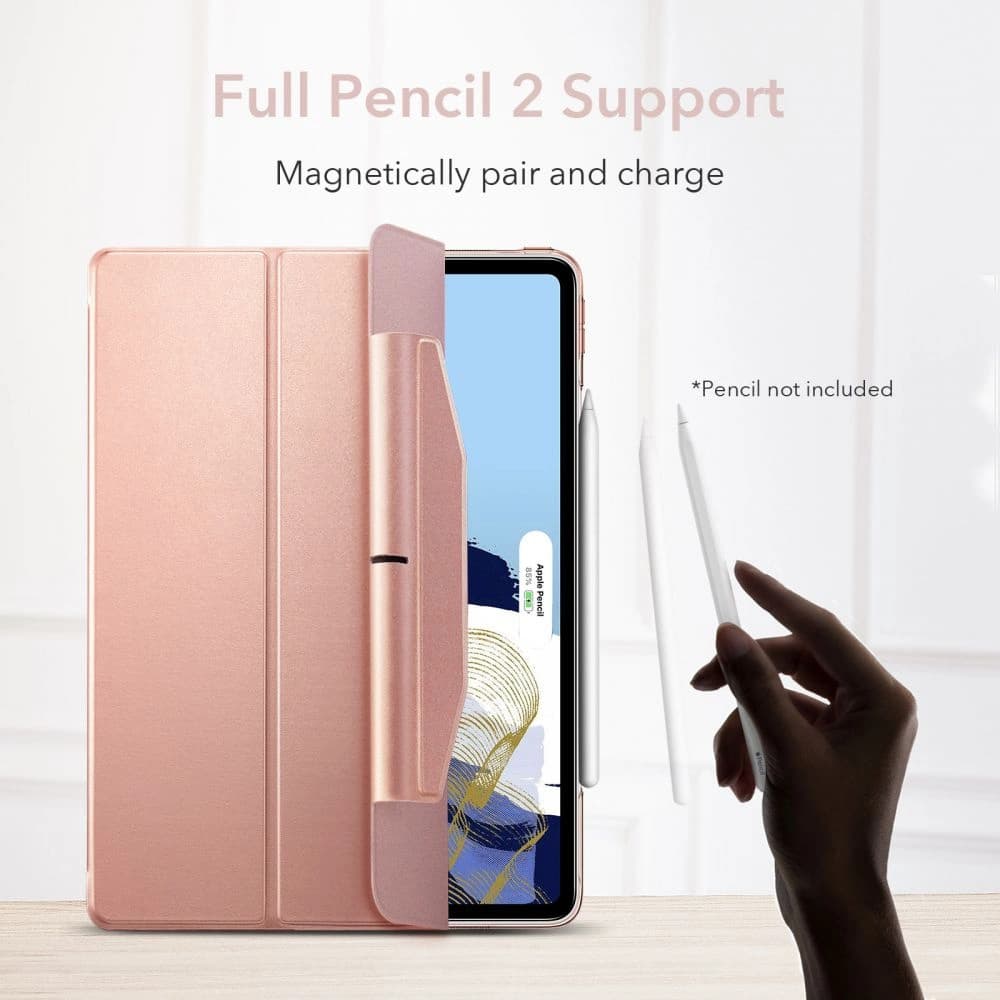 ESR Ascend Trifold & Tempered Glass Apple iPad Pro 11 2021 (3. generacji) Rose Gold - 9