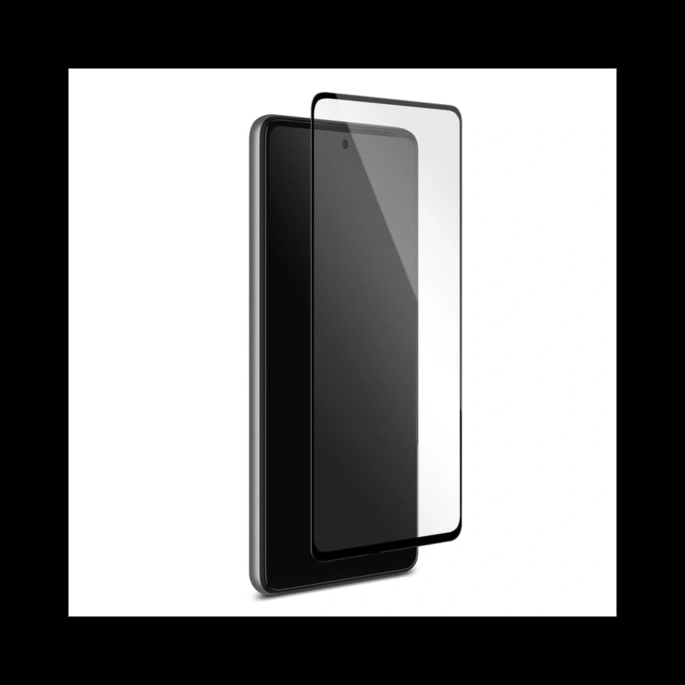 Gehärtetes Glas PURO Frame Tempered Glass Samsung Galaxy A72 5G (schwarzer Rahmen) - 1